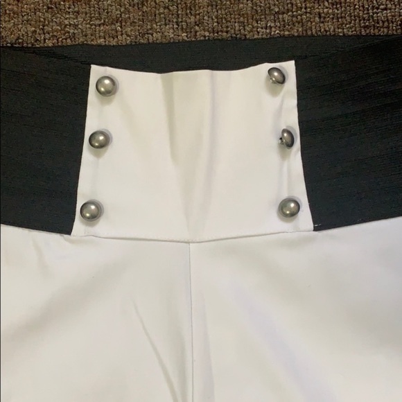 Pants High Waisted White Size M - Picture 2 of 8